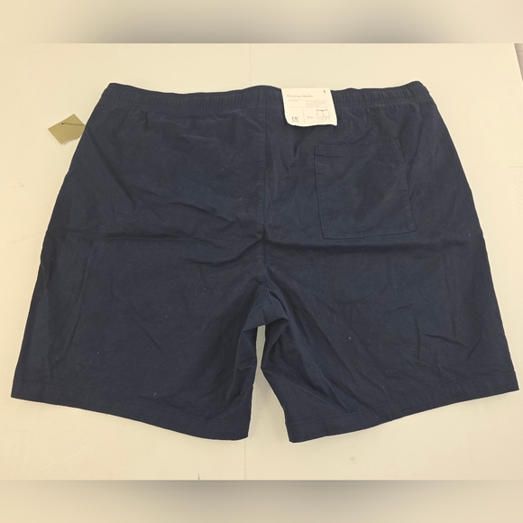 Goodfellow & Co Navy Blue Drawstring Shorts Size Large NWT BO-2788 - Picture 6 of 11